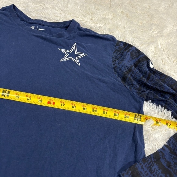 NIKE Dallas Cowboys Men's BLUE & Black The Nike Tee Size XXL - Picture 4 of 9
